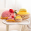 Cute Simulation Cake Plush Toy – Strawberry & Lemon Mousse Plushies