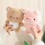 Cute Sitting Animals Plush – Red Panda, Fox, Sloth, Cat, Capybara & Pig