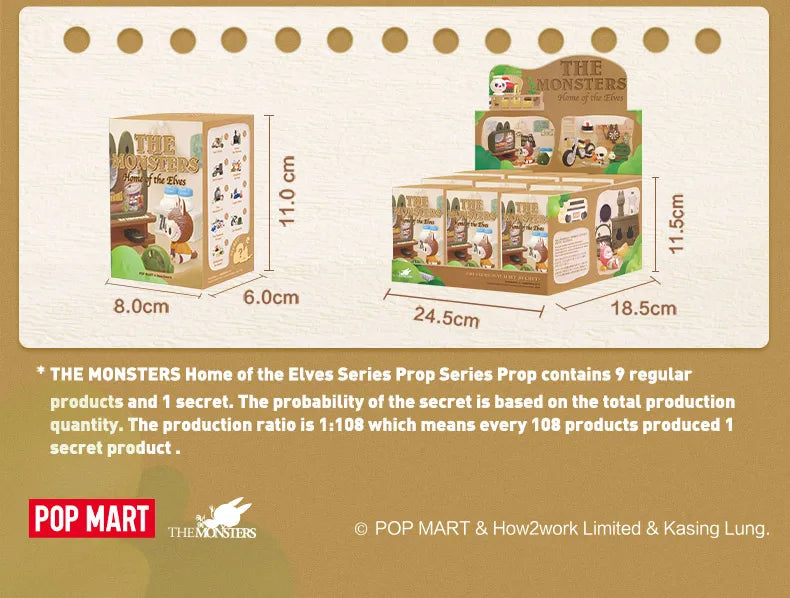 POP MART blind box vinyl figure, sealed mystery packaging, product photo for collectors in NZ