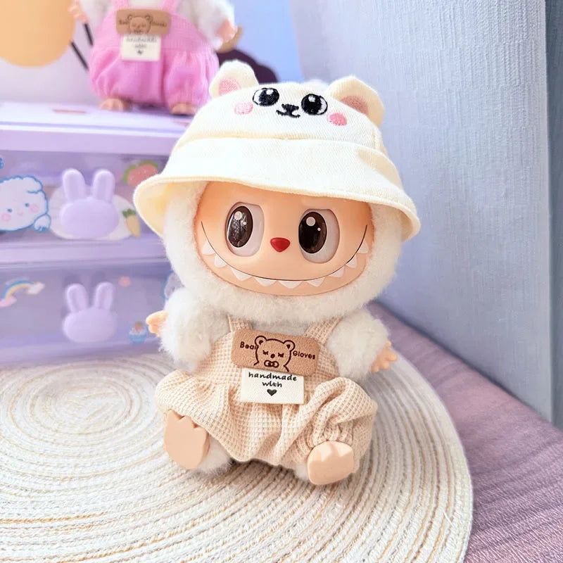 Labubu Apparel V1 V2 V3 Outfit Set Accessories for 15–18 cm Figures