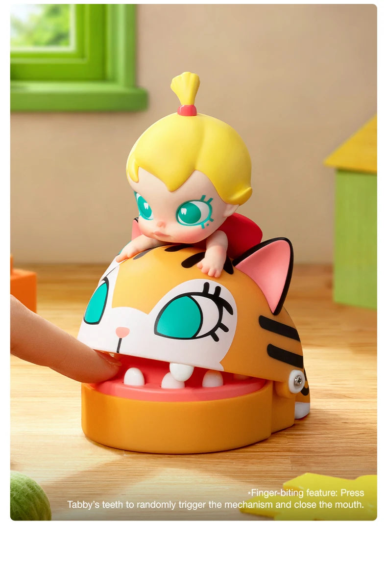 POP MART Baby Molly and Baby Tabby Pulling a Prank Figure styled product view