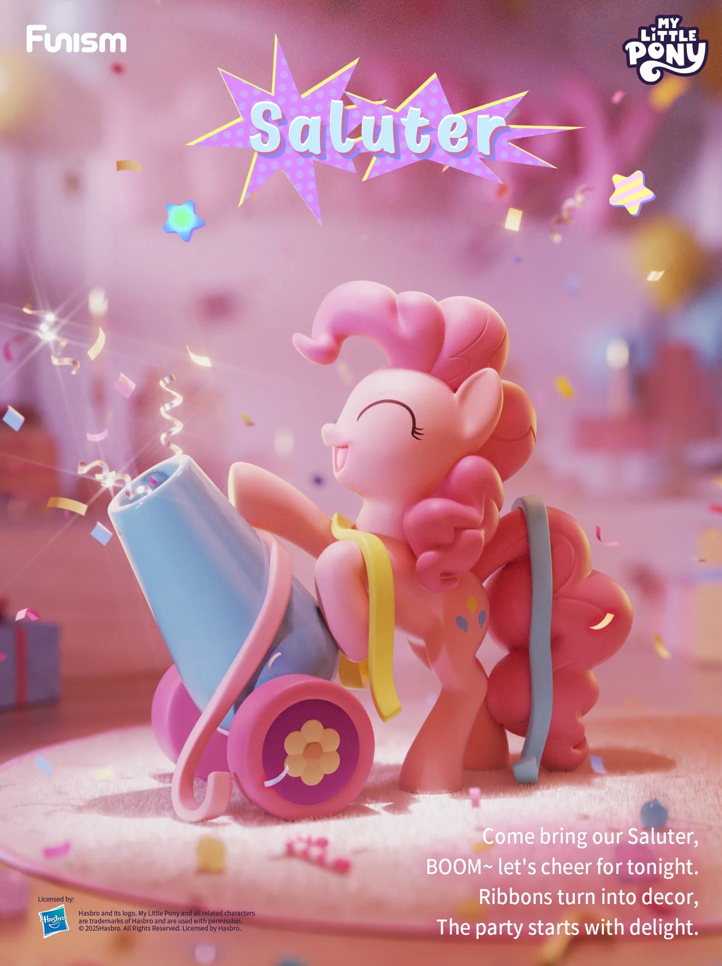 FUNISM My Little Pony Party Moment Series Blind Box Figures