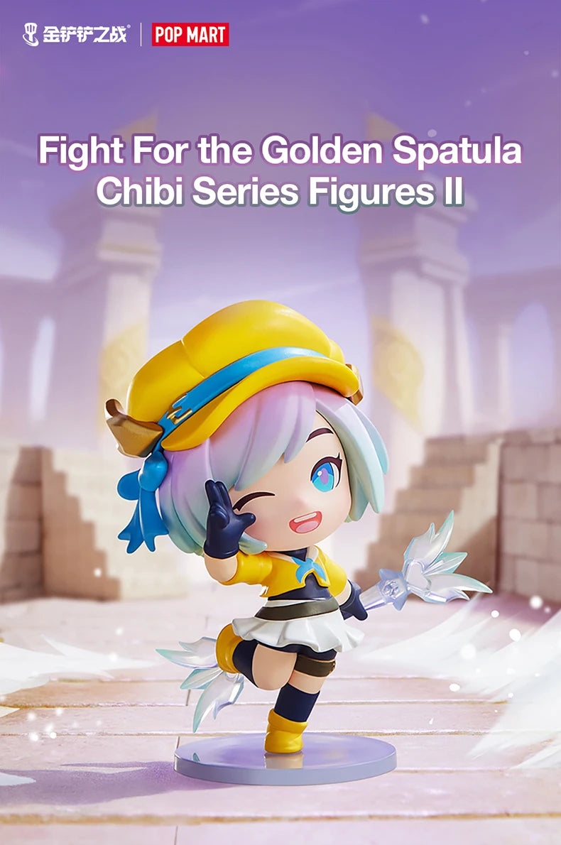 POP MART Fight For the Golden Spatula Chibi Series II Blind Box Figures