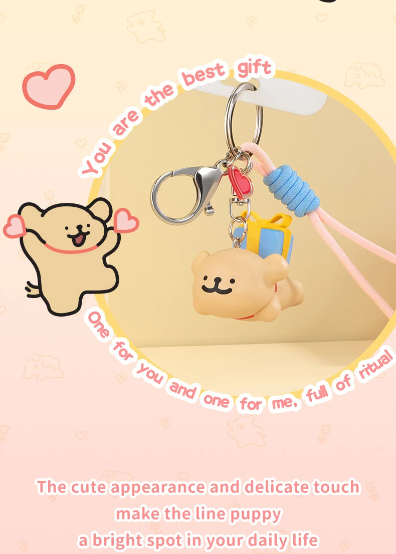 FUNISM Maltese Puppy Keychain Series