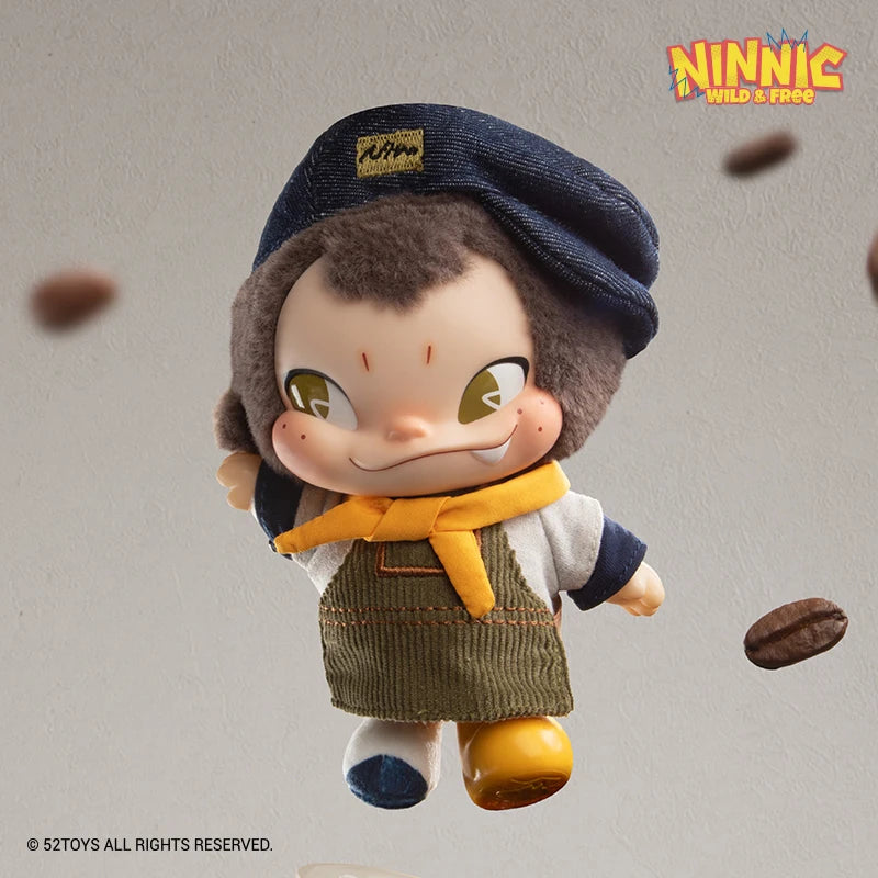 52TOYS NINNIC Wild & Free Plush Keychain Blind Box