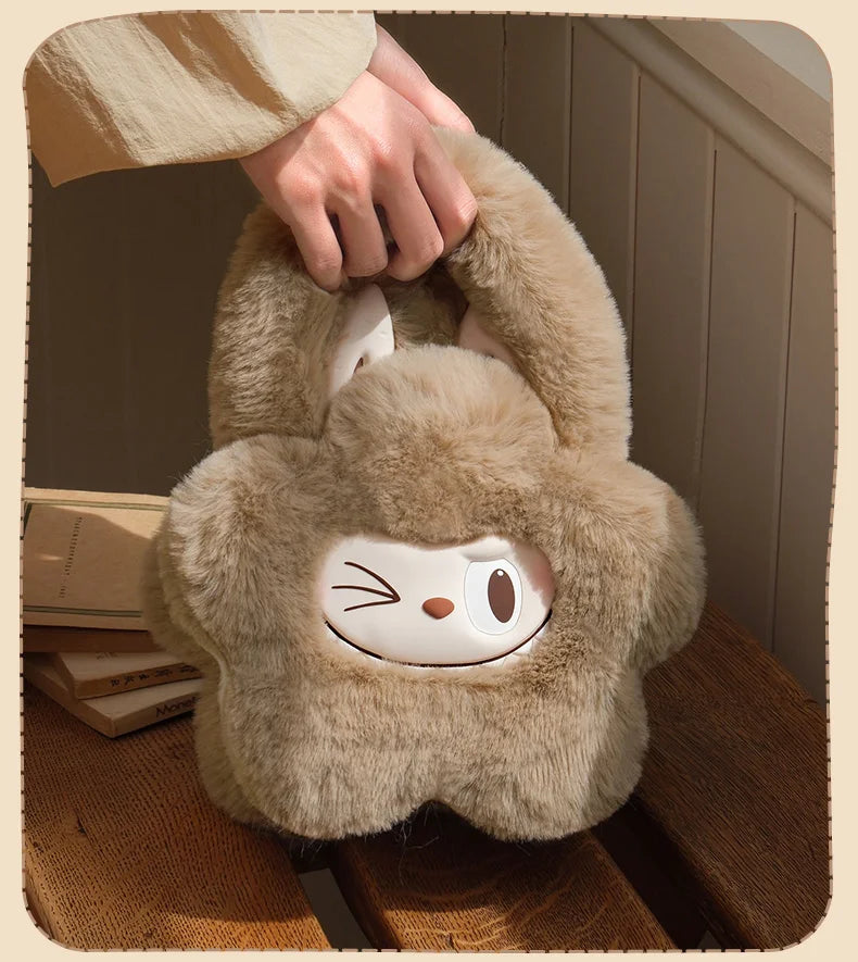 POP MART The Monsters Classic Series Plush Flower Labubu Bag Collectible