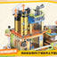 TOPTOY Building Block Parrot BEBE Vacation Series Building Block Small Particle Boy Girl  Assembled Toy Model Ornament Gift