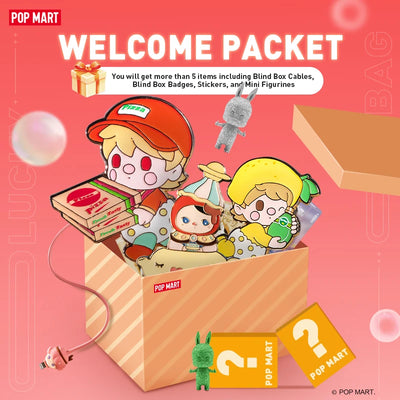 POP MART Welcome Packet – Mixed Blind Box Collectibles Bundle