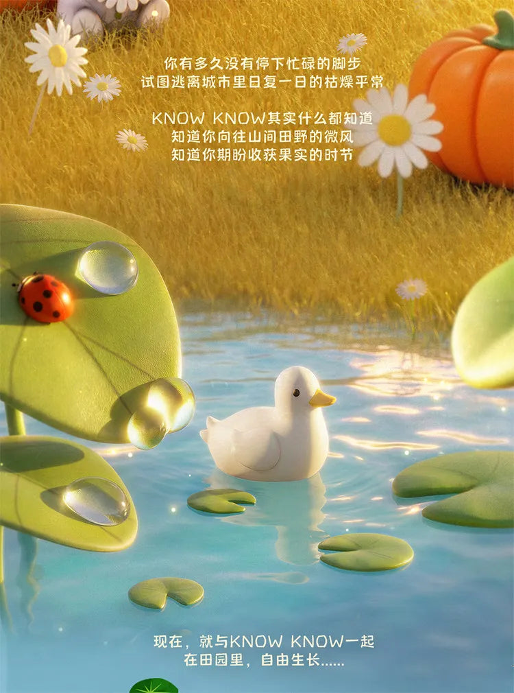 JOTOYS KNOW KNOW MONSTER Growing In The Countryside Plush Pendant image 19