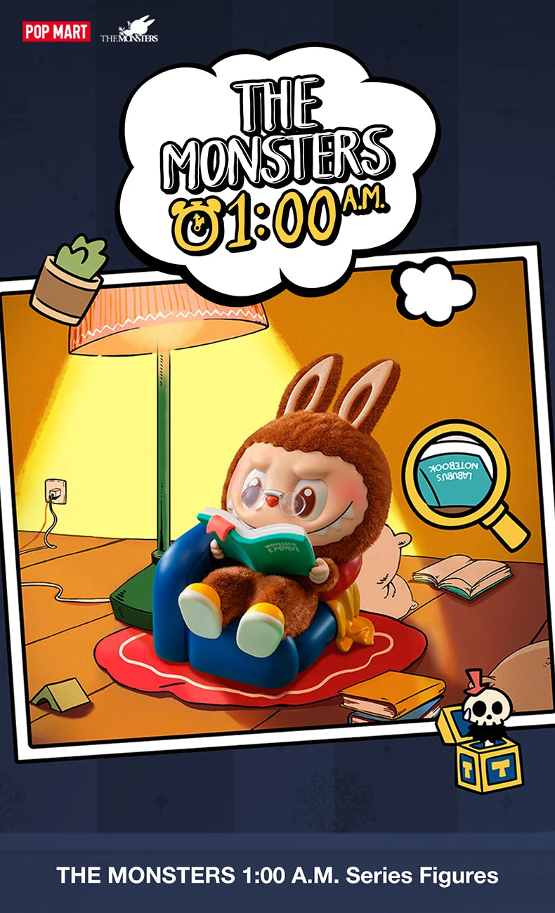 POP MART The Monsters 1:00 A.M. Series Blind Box Figures