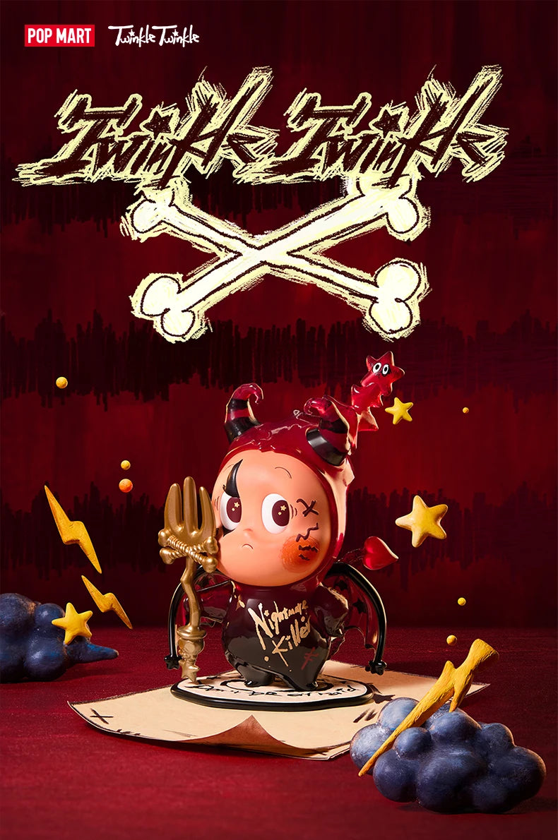 POP MART Twinkle Twinkle Little Devil Star Figure display view
