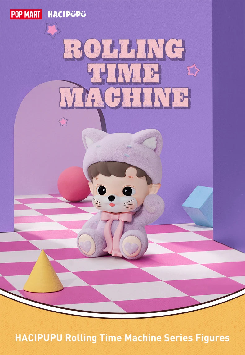 POP MART HACIPUPU Rolling Time Machine Series Blind Box