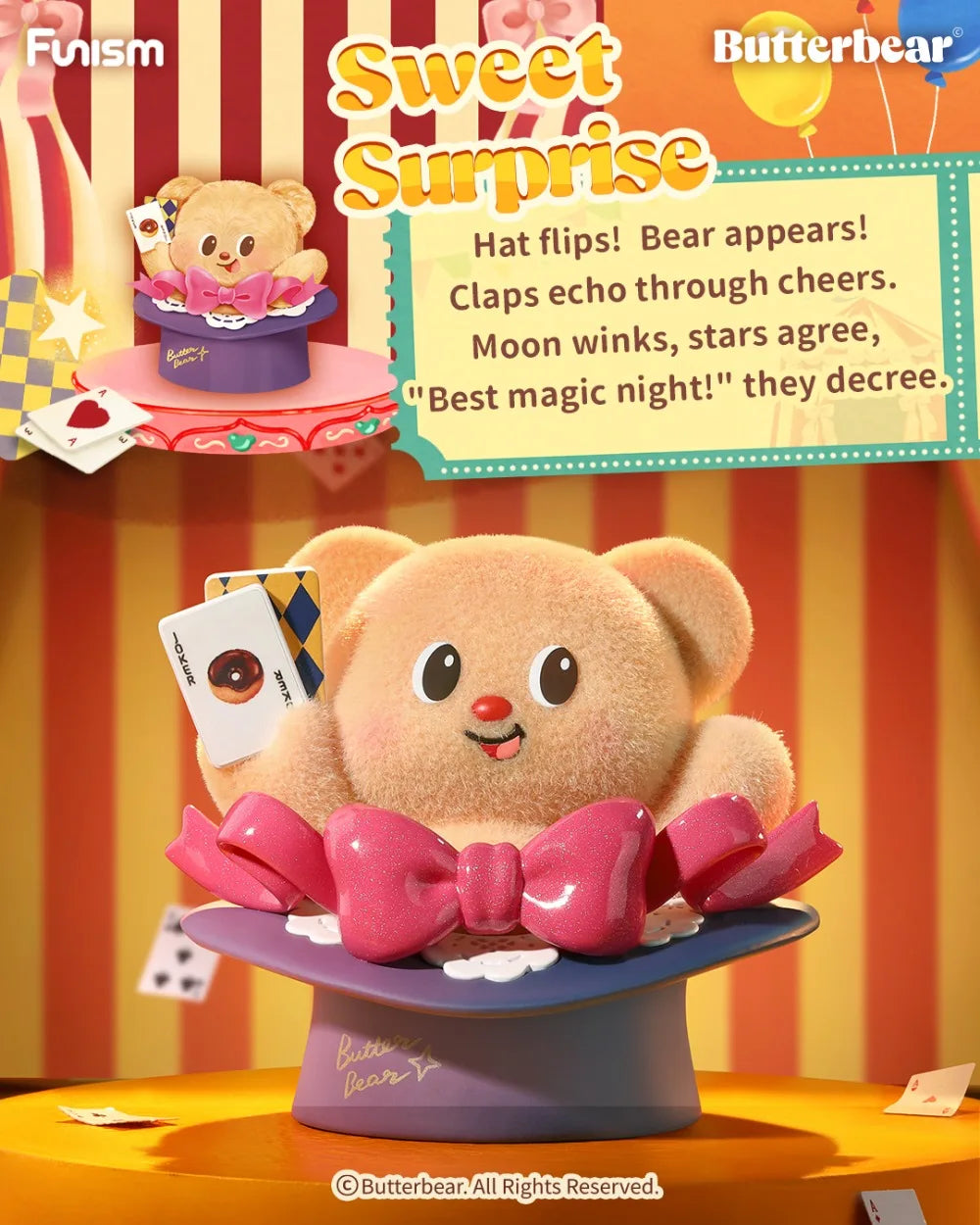 FUNISM Butterbear Adorable Influencer Series Blind Box Figures