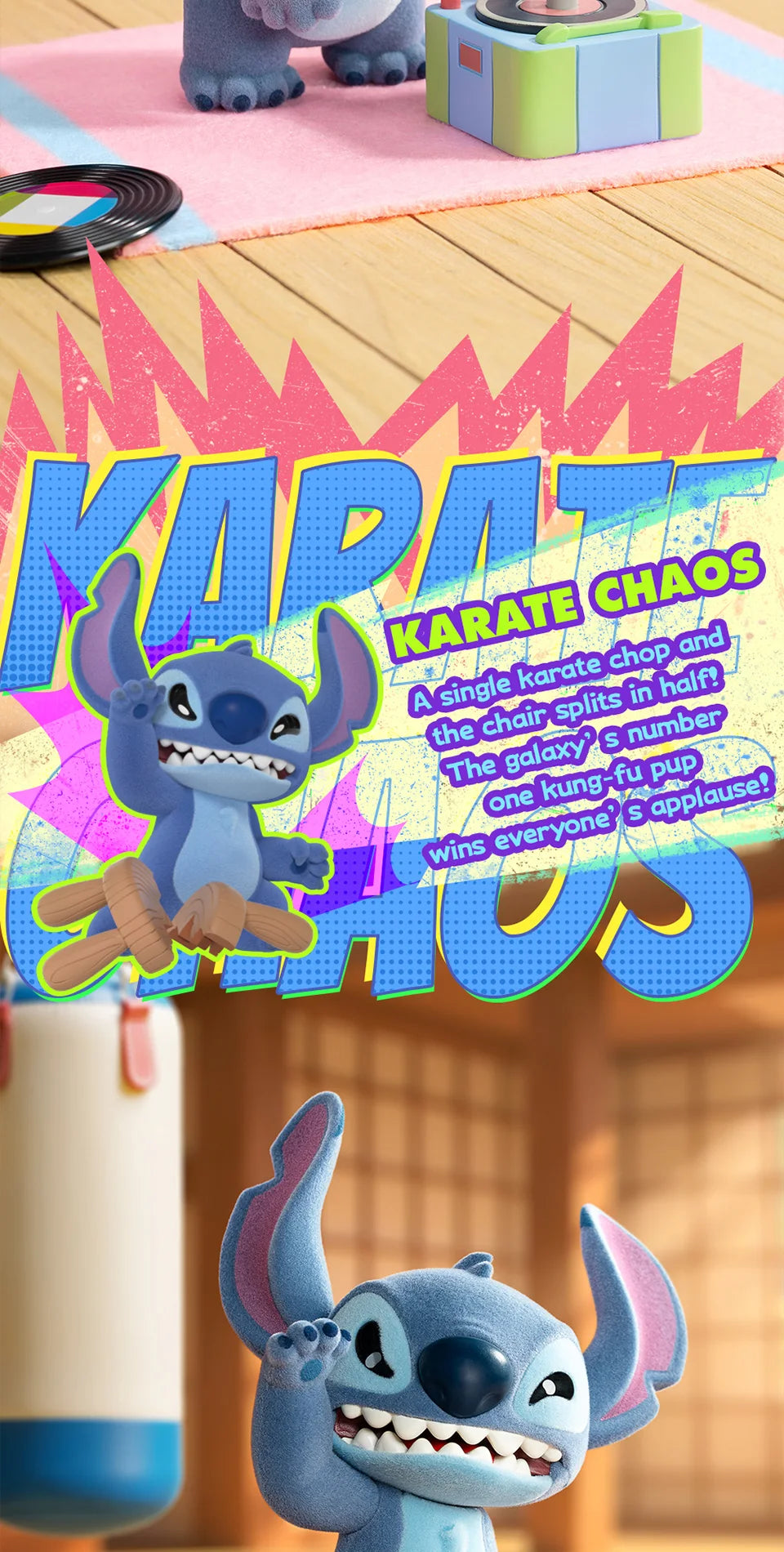 52TOYS Disney Stitch Super Trouble Maker Blind Box Figures