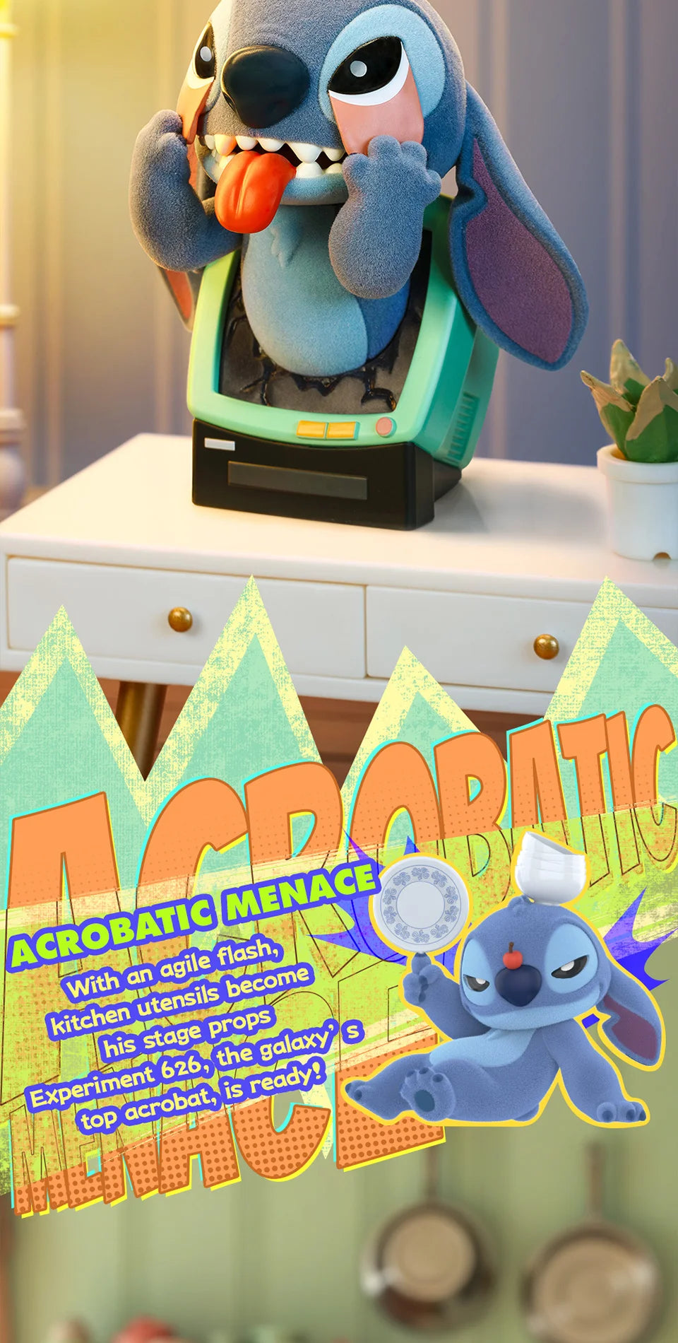 52TOYS Disney Stitch Super Trouble Maker Blind Box Figures