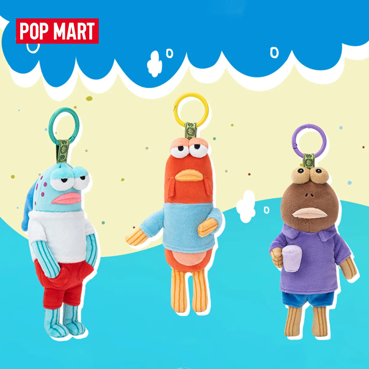 POP MART Bikini Bottom Buddies Plush Blind packaging view