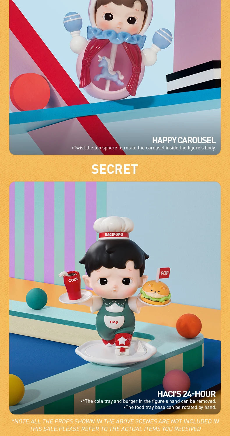 POP MART HACIPUPU Rolling Time Machine Series Blind Box