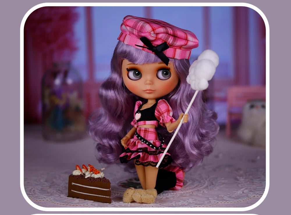 ICY DBS Blyth Doll Tan Skin Matte Face Jointed Body