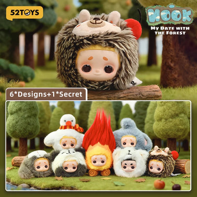 52TOYS Nook My Date With the Forest Vinyl Plush Keychain Blind Box