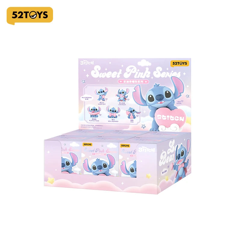 52TOYS Disney Stitch Sweet Pink Series Blind Box