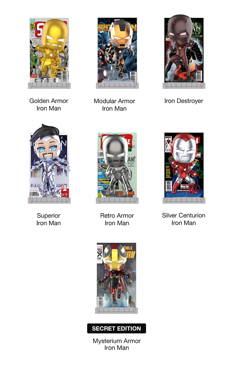 POP MART Marvel Iron Man: A Journey Through Armors Blind Box Figures image 9