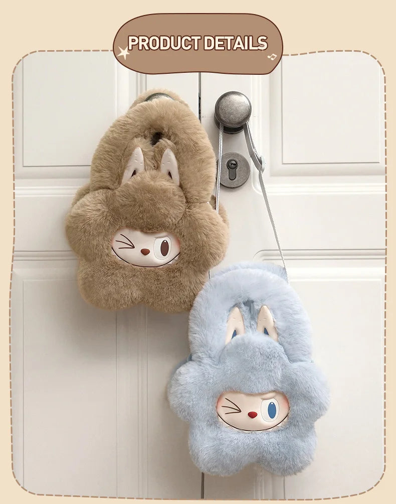 POP MART The Monsters Classic Series Plush Flower Labubu Bag Collectible