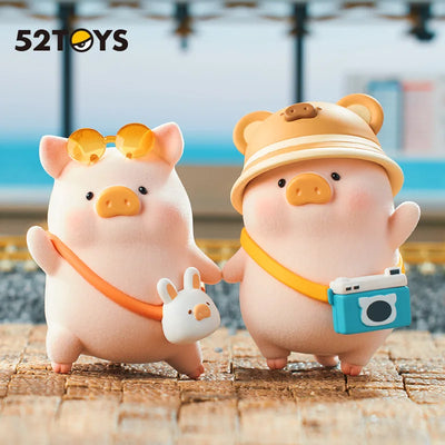 52TOYS Blind Box LULU The Piggy Travel Series,  Mystery Box, 1PC Action Figure Collectible Toy Desktop Decoration Gift