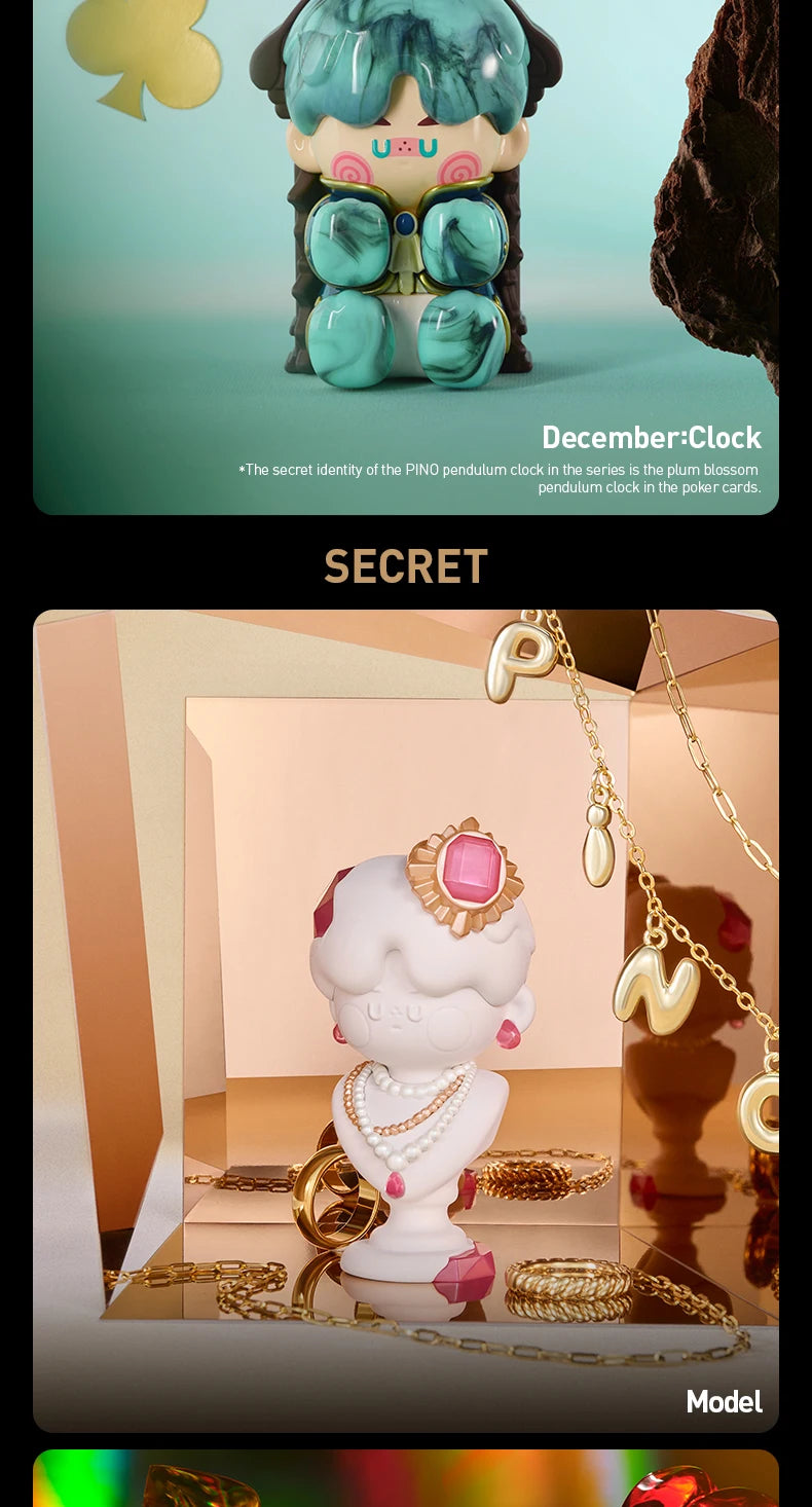 POP MART PINO JELLY Hard & Shiny Series Blind Box Figures