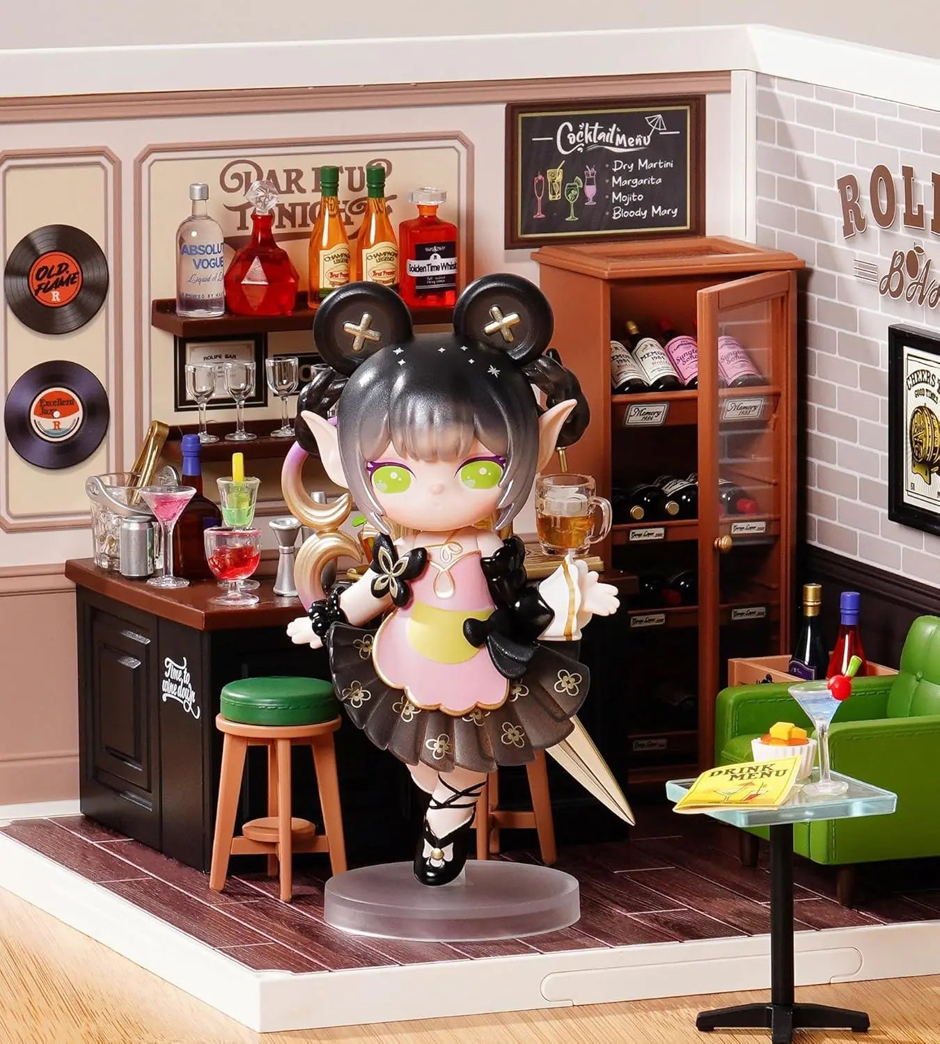 Robotime Rolife Suri Lingfeng Town Series Blind Box Dolls Action Figure Surprise Box Lady Toys-SJXX0