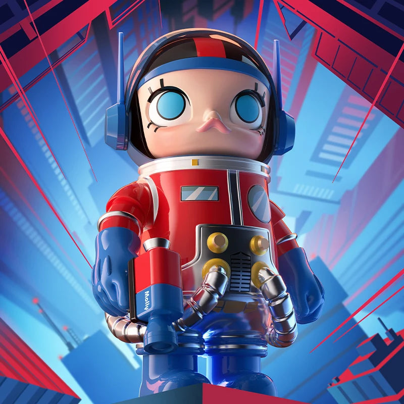 POP MART MEGA Space Molly 1000% Optimus Prime Limited Edition