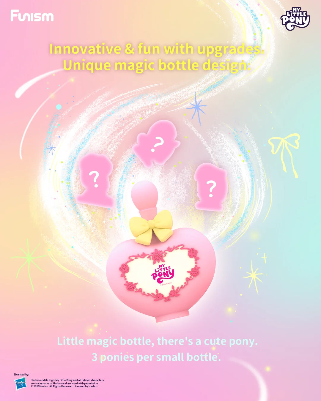FUNISM My Little Pony Friendship is Magic Bottle Blind Box Figures