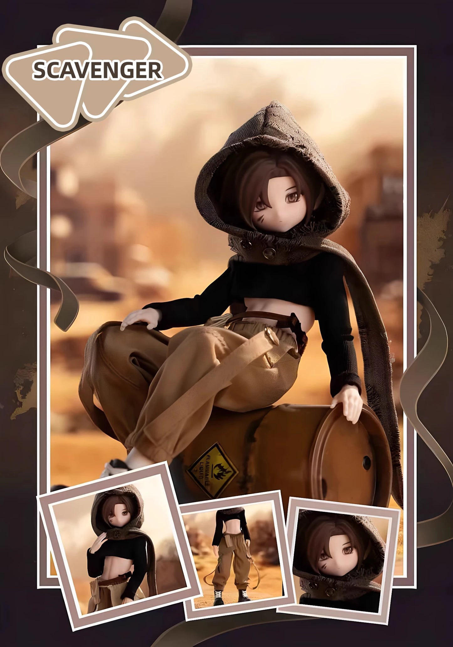 Zack Event Series 1/8 BJD Movable Doll Blind Box