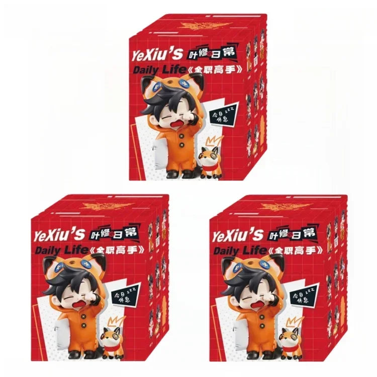 The King’s Avatar Ye Xiu Daily Series Blind Box Collectible Figures