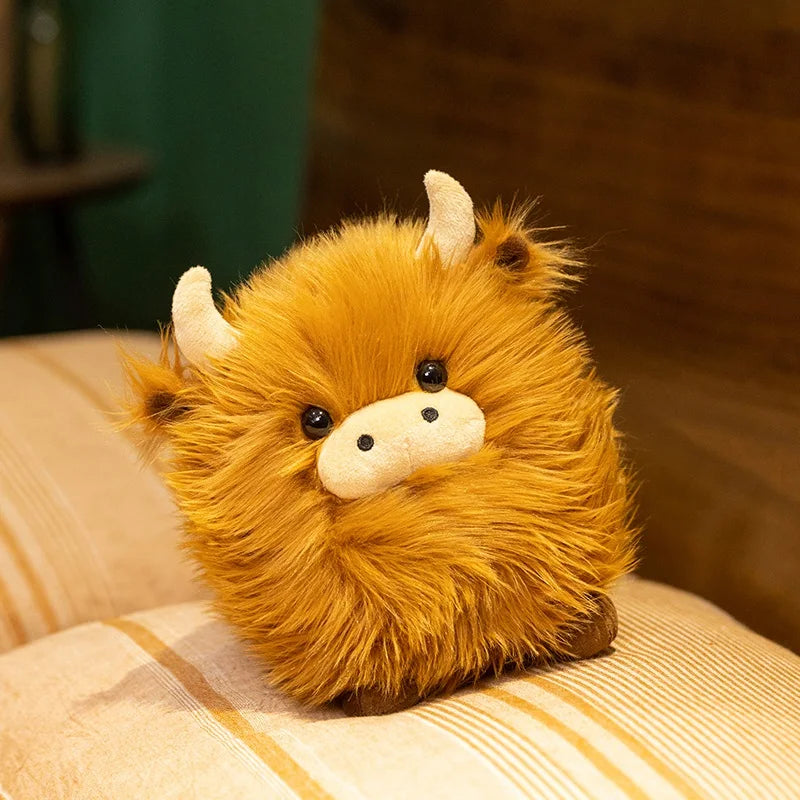 Highland Cow Plush detail view