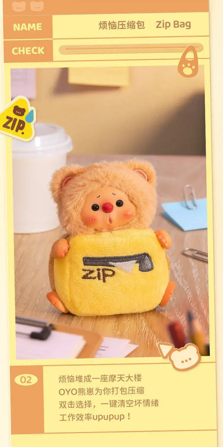 OYO Bear Mini Blind Box - Kawaii Plush Doll Mystery Bag Blind image 17