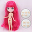 ICY DBS Blyth Doll Carved Lips Face White Skin Joint Body 1/6 BJD image 30