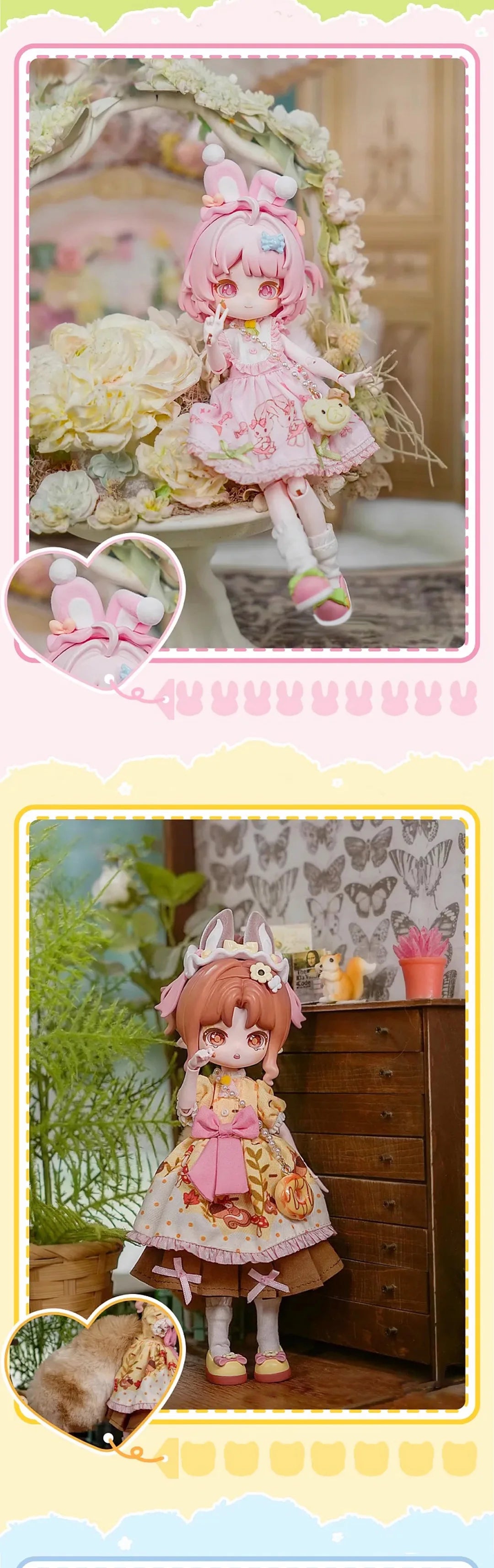 Come4free Jungle Book Series OB11 1/12 BJD Blind Box Doll