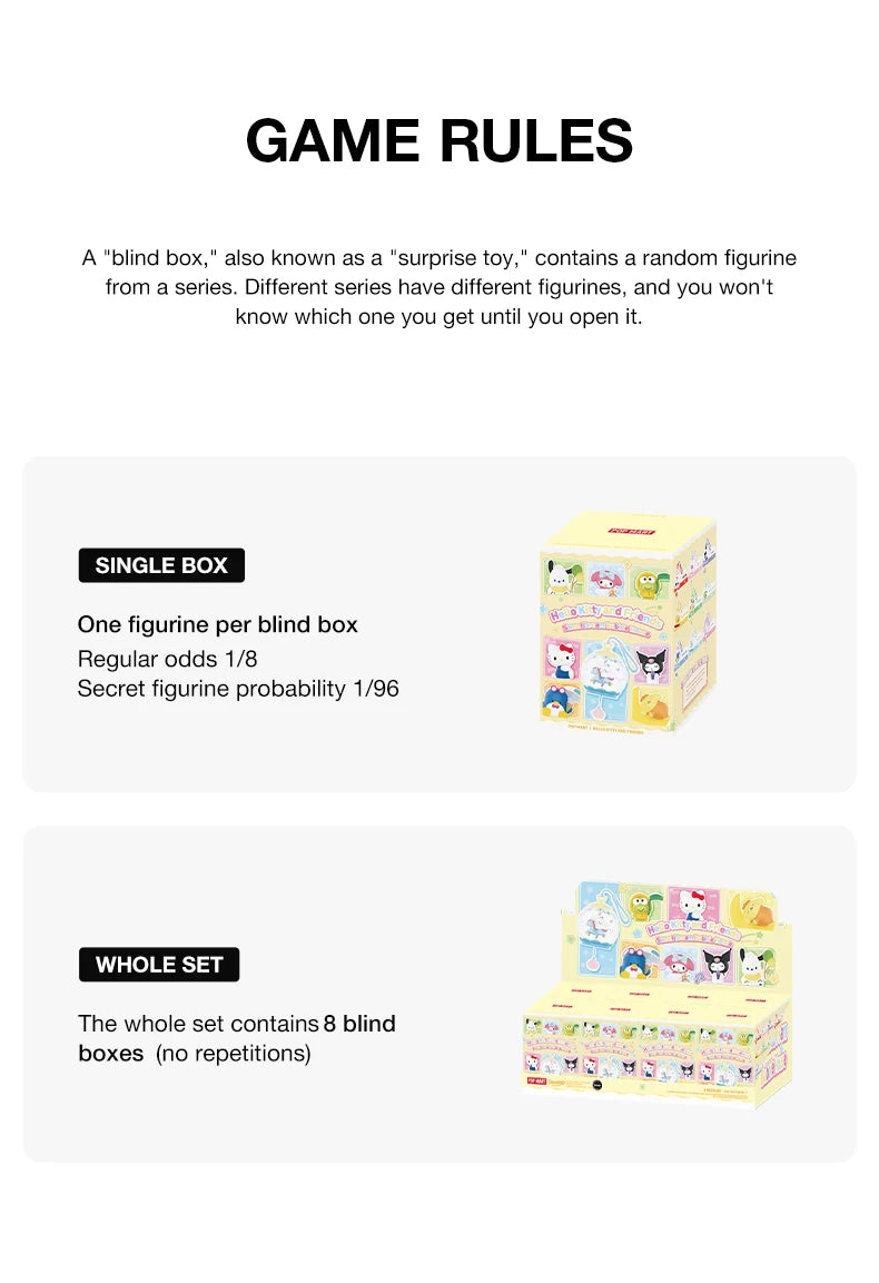 POP MART Hello Kitty Sweet Dream Bubble House Blind Box