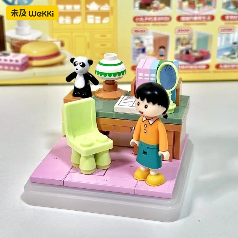 WEKKI Chibi Maruko Chan Building Blocks Micro Bricks