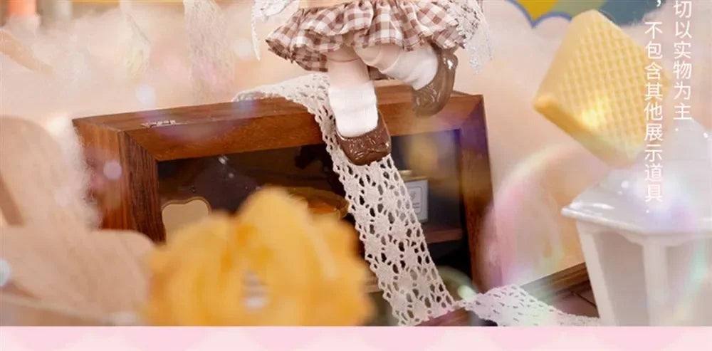 Come4free Bonn Milk Cake Dream Puff Series 1/12 BJD Blind Box Collectible Figures