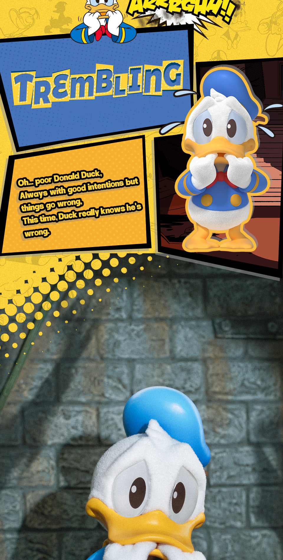 52TOYS Donald Duck Club Blind Box Figures