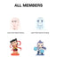 POP MART NeZha 2 Born Bonds Series Blind Box Figures