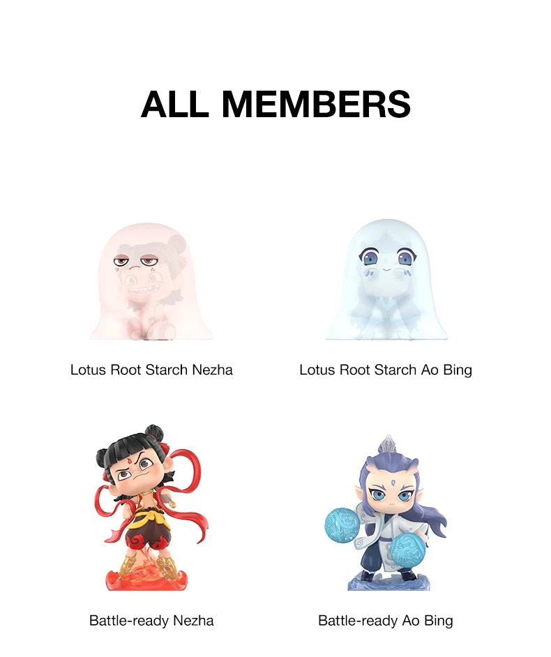 POP MART NeZha 2 Born Bonds Series Blind Box Figures