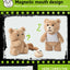 POP MART Ted2 Teddy Bear Action Plush Pendant Blind Box