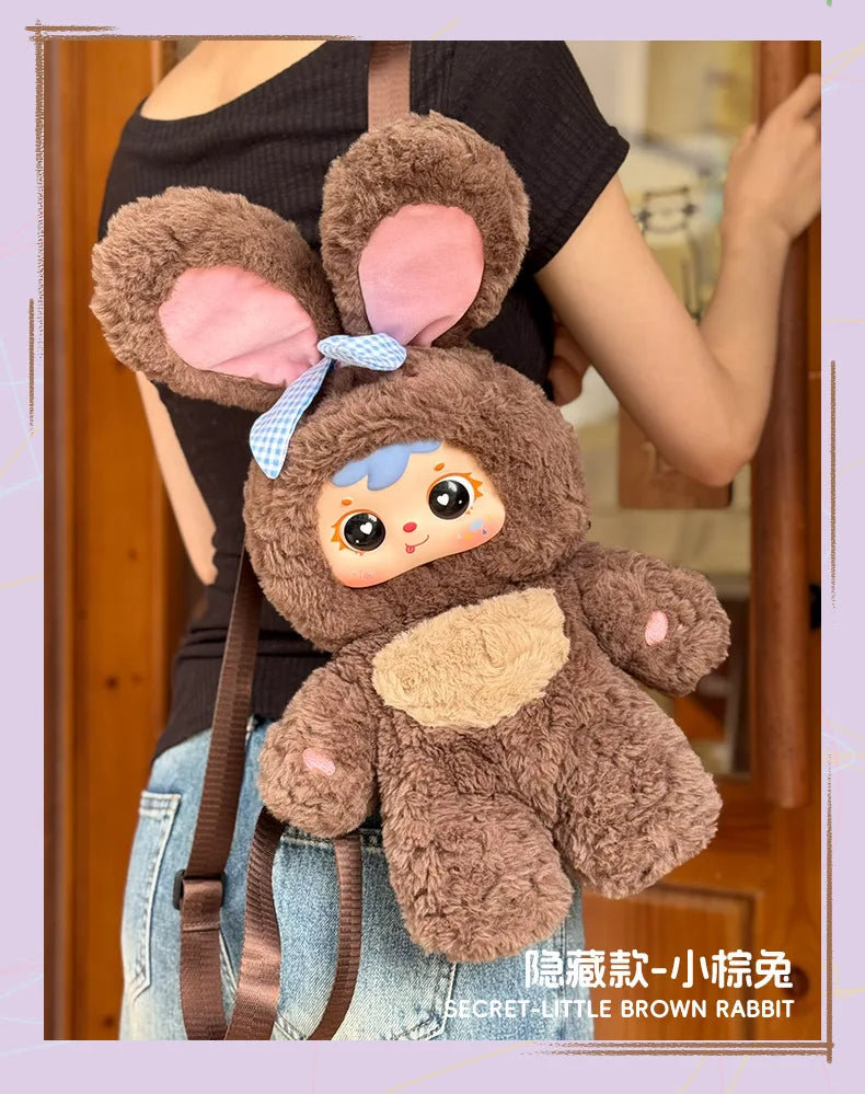 Samuel Cute Pet Backpack 600% Plush Blind Box Figure