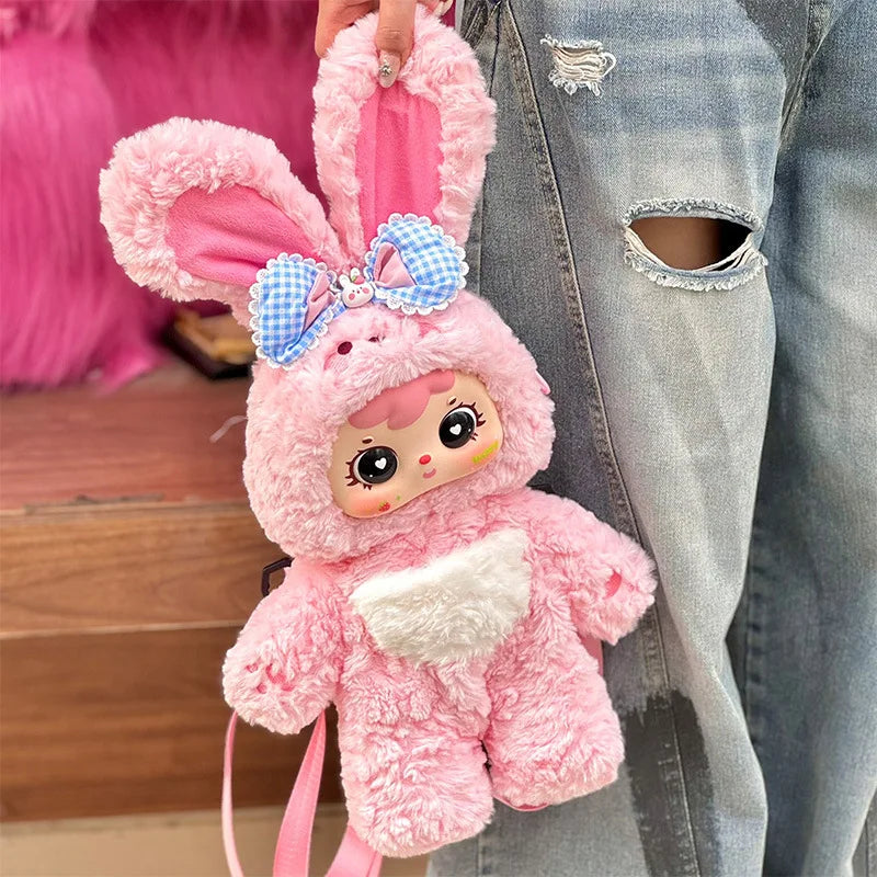 Samuel Cute Pet Backpack 600% Plush Blind Box Figure