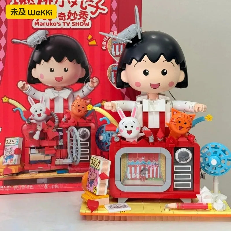 WEKKI Chibi Maruko Chan Building Blocks Micro Bricks