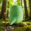 Kawaii Duolingo Green Owl Plush Toy Plushie of side view