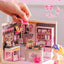 ROBOTIME Rolife Super Creator Series Pink Beauty Dollhouse side view
