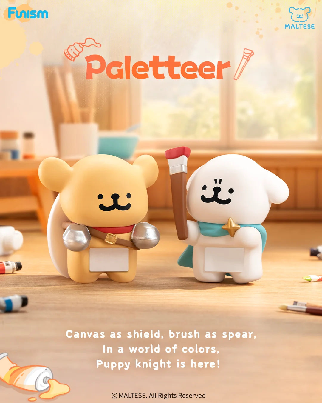 FUNISM Maltese PupSnap Series Blind Box Figures